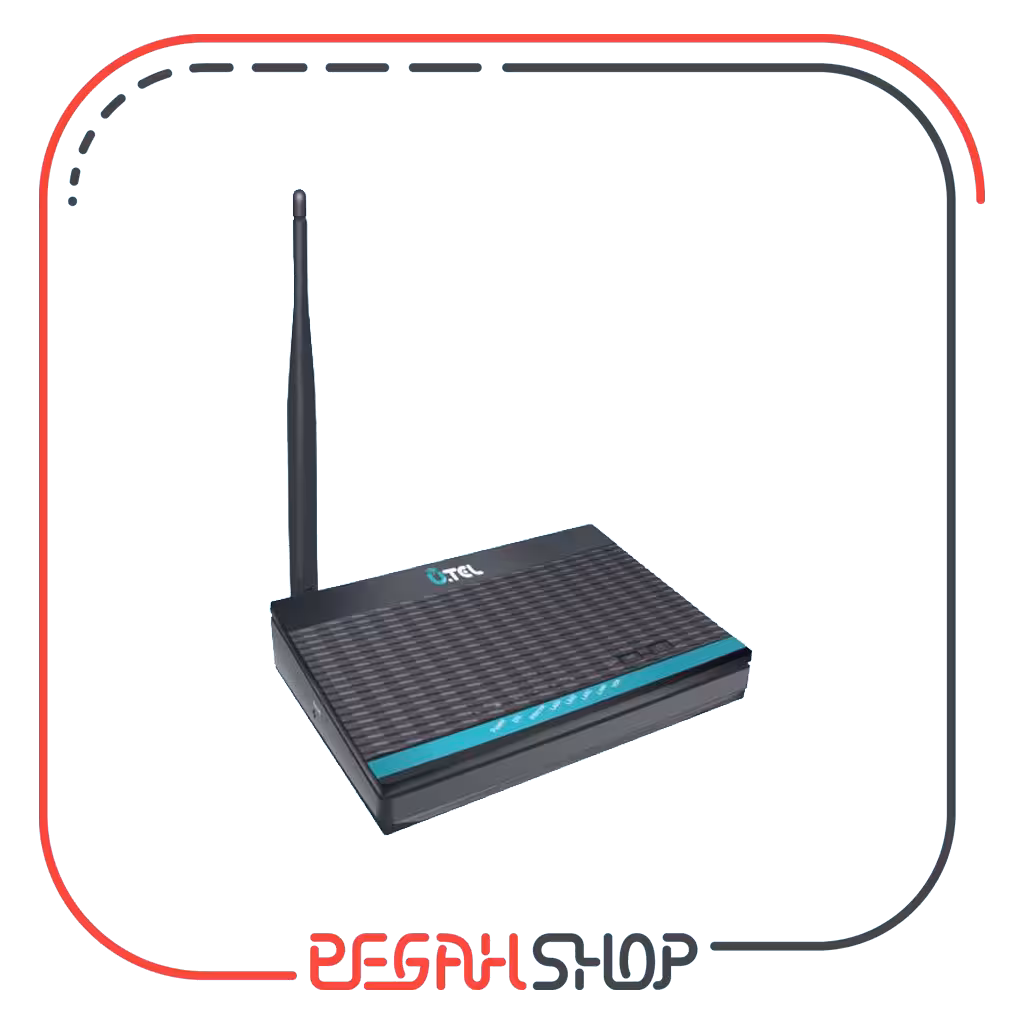 مودم روتر  بی سیم ADSL2 Plus برند U.TEL مدل A154