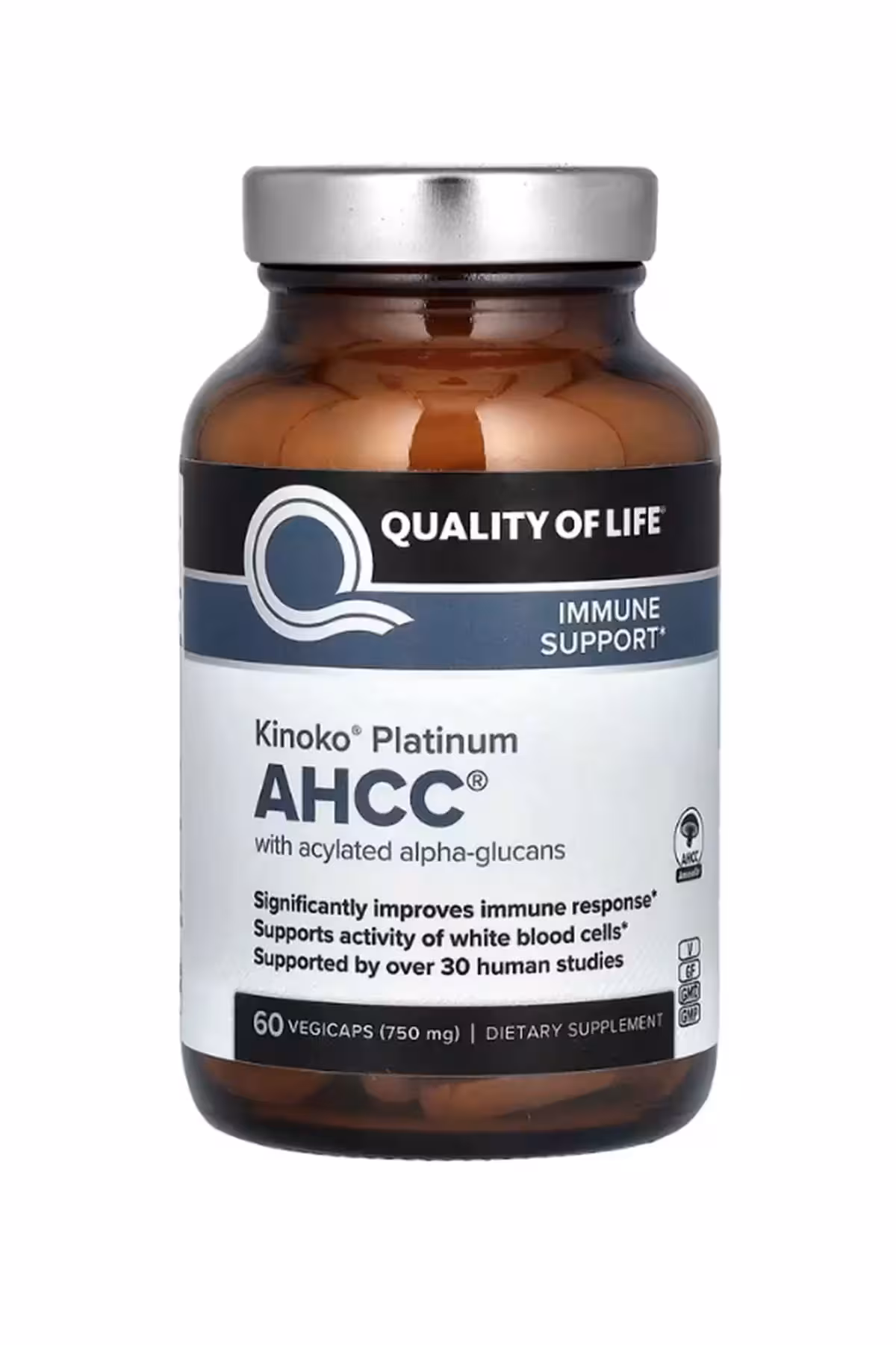 AHCC 60 کپسول گیاهی ساخت آمریکا - 9404