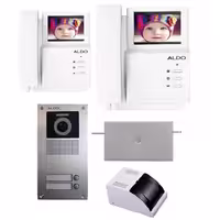 دربازکن تصویری آلدو مدل  AL-NUCDxAL-412/2/white