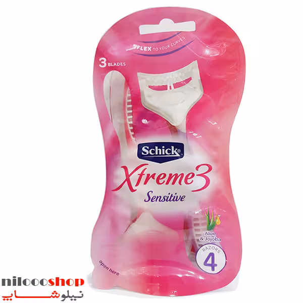 خود تراش زنانه شیک مدل XTREME3 بسته 4 عددی