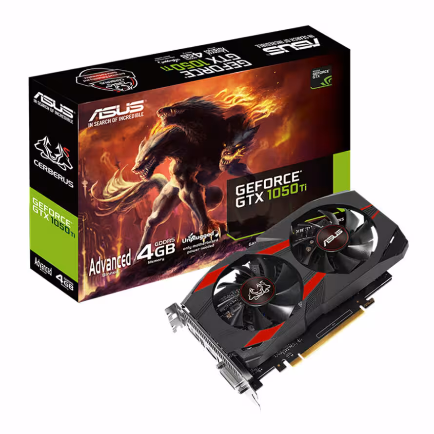 کارت گرافیک ایسوس CERBERUS GTX1050TI A4G