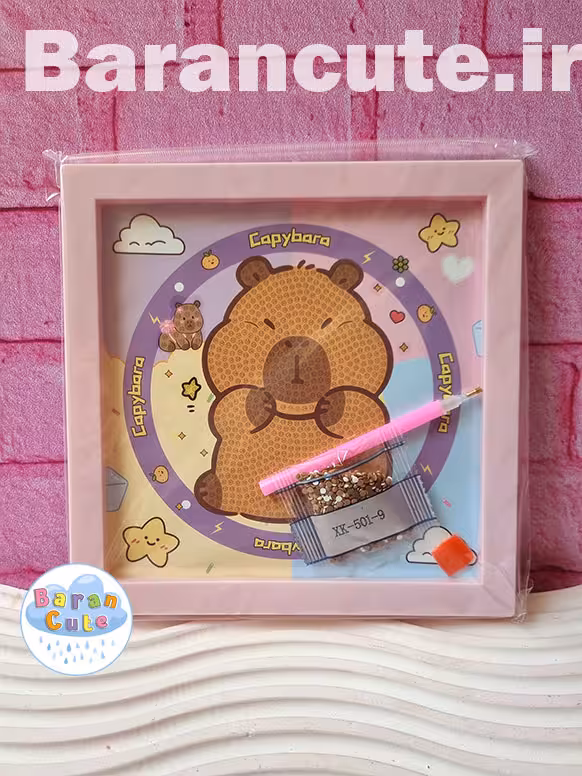 نقاشی الماسی قاب دار 20 در 20 طرح کاپی بارا