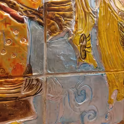 تابلو برجسته طرح ابر و باد کد n11