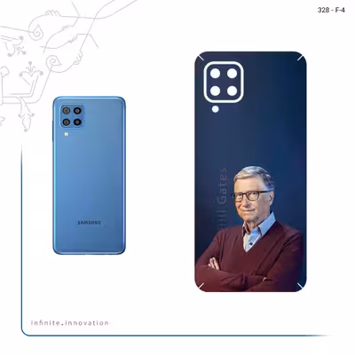 برچسب پوششی ماهوت مدل Bill_Gates مناسب برای گوشی موبایل سامسونگ Galaxy F22