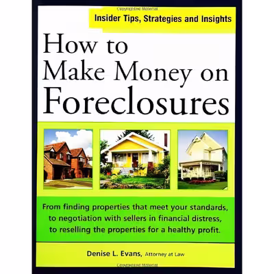 کتاب How to Make Money on Foreclosures اثر Denise L. Evans انتشارات Sphinx Publishing
