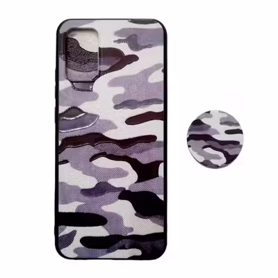کاور مدل a03s مناسب برای گوشی موبایل سامسونگ Galaxy A03S / A02S / M02S به همراه پاپ سوکت