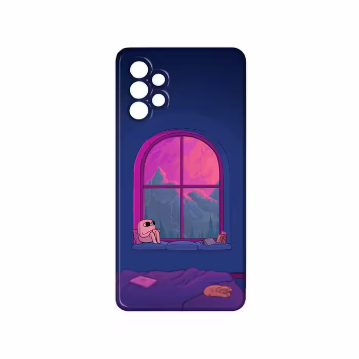 کاور مدل انیمیشن کد 058 مناسب برای گوشی موبایل سامسونگ galaxy A32 5G