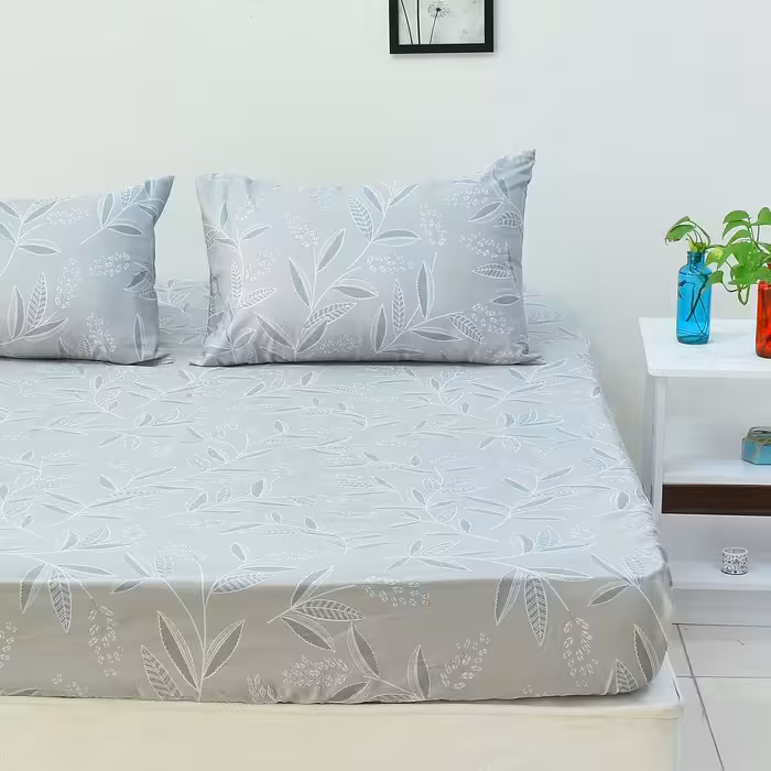 سرویس ملحفه بومرنگ مدل Rojia-120 یکنفره 2 تکه