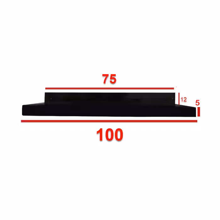 شومینه دیواری برقی شومینه بیستون مدل H.C_100_L4.bs