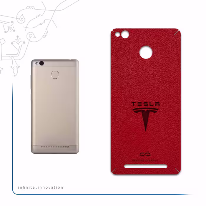 برچسب پوششی ماهوت مدل RL-TSLA مناسب برای گوشی موبایل شیائومی Redmi 3 Pro