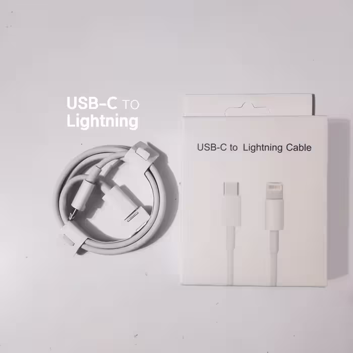 کابل تبدیل USB-C به لایتنینگ مدل IP12 طول 1 متر