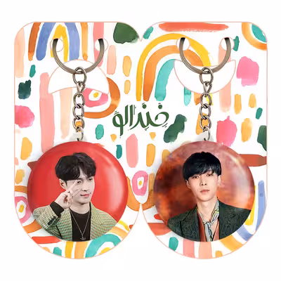 جاکلیدی خندالو مدل لی گروه اکسو کد 1343313436 مجموعه 2 عددی