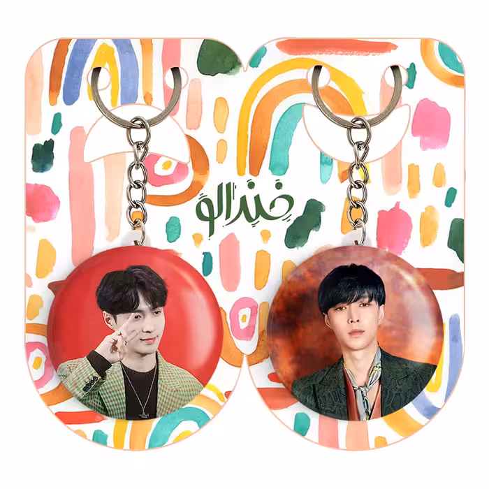 جاکلیدی خندالو مدل لی گروه اکسو کد 1343313436 مجموعه 2 عددی