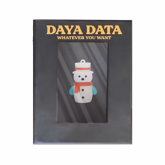 فلش مموری دایا دیتا طرح آدم برفی مدل PF1004-USB3 ظرفیت 128 گیگابایت