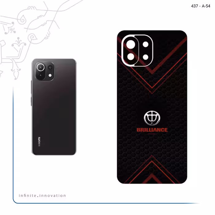 برچسب پوششی ماهوت مدل Brilliance مناسب برای گوشی موبایل شیائومی 11 Lite 5G NE