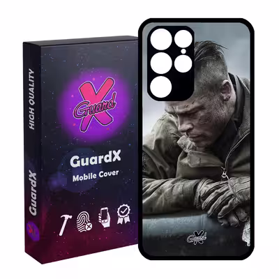 کاور گارد ایکس طرح Brad Pitt مدل Glass10134 مناسب برای گوشی موبایل سامسونگ Galaxy S22 Ultra
