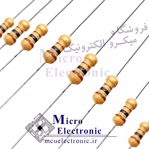 مقاومت 100 اهم 1/4 وات بسته ی 50 عددی