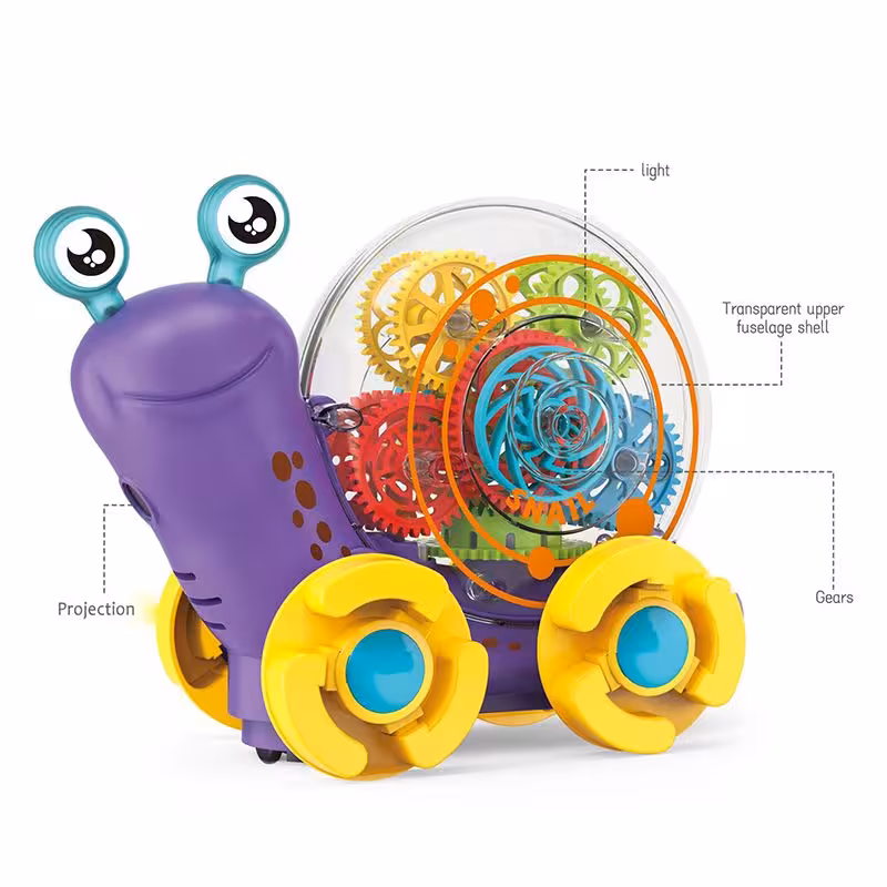حلزون چرخ دنده ای موزیکال Gear snail