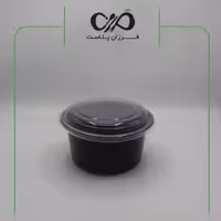 ظرف گرد ماکروفری 8 سانتی متر پریما با درب (اسمارت هات)(200 عددی)