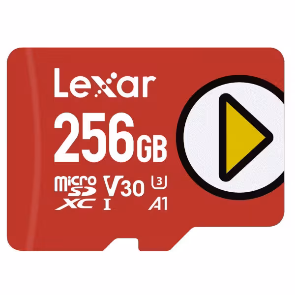 کارت حافظه microSDXC لکسار مدل PLAY کلاس 10 U3 استاندارد UHS-I سرعت 150MBps ظرفیت 256 گیگابایت