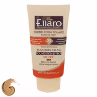 کرم ضد آفتاب رنگی الارو SPF30 سری Foundation Effect مدل Natural Beige محافظ UVB، مناسب پوست‌های چرب و حساس حجم 40 میلی‌لیتر