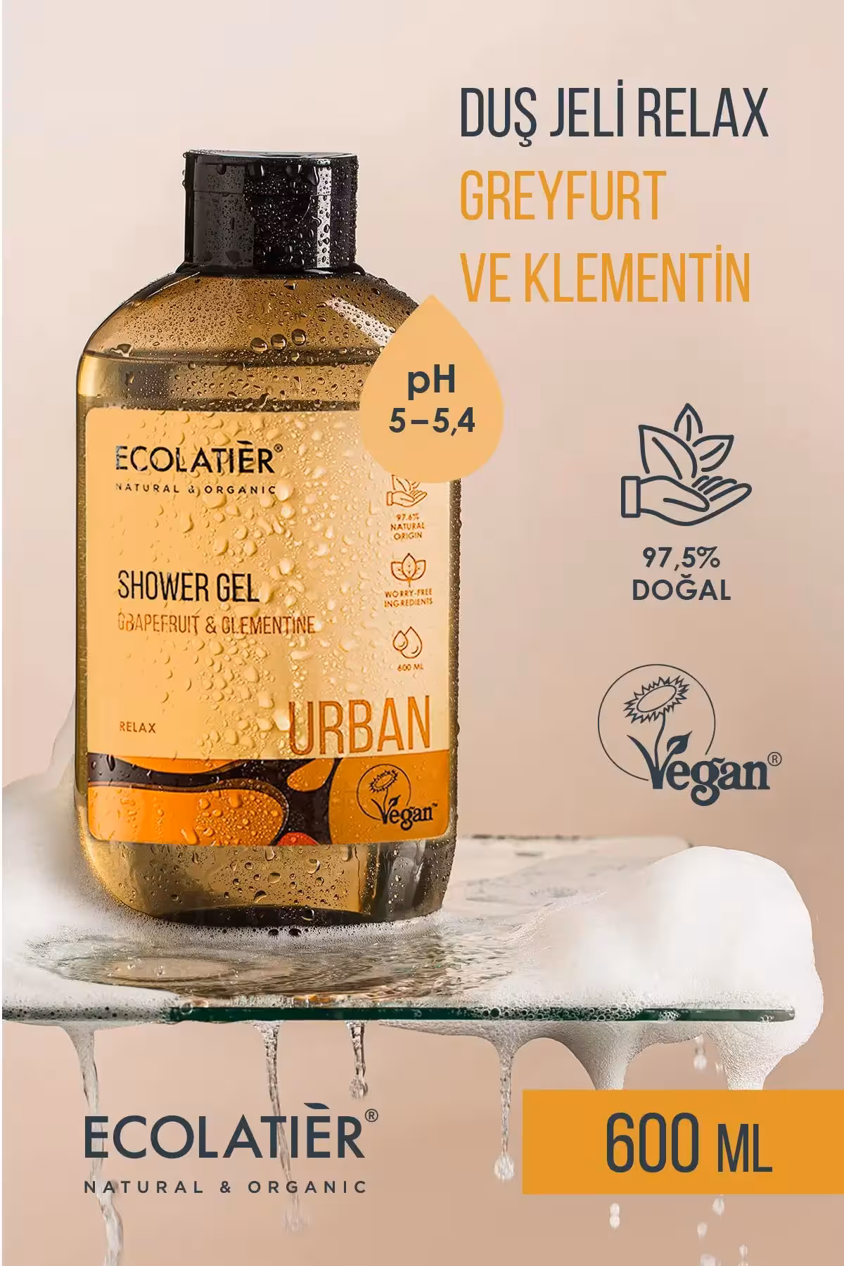 ژل دوش ریلکس، 975% طبیعی - 7789