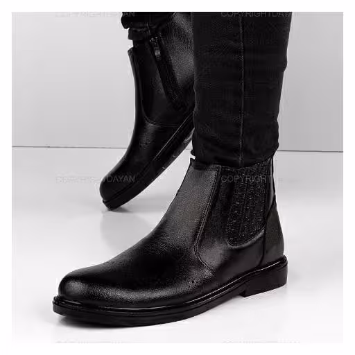 نیم بوت چرمی کد 461