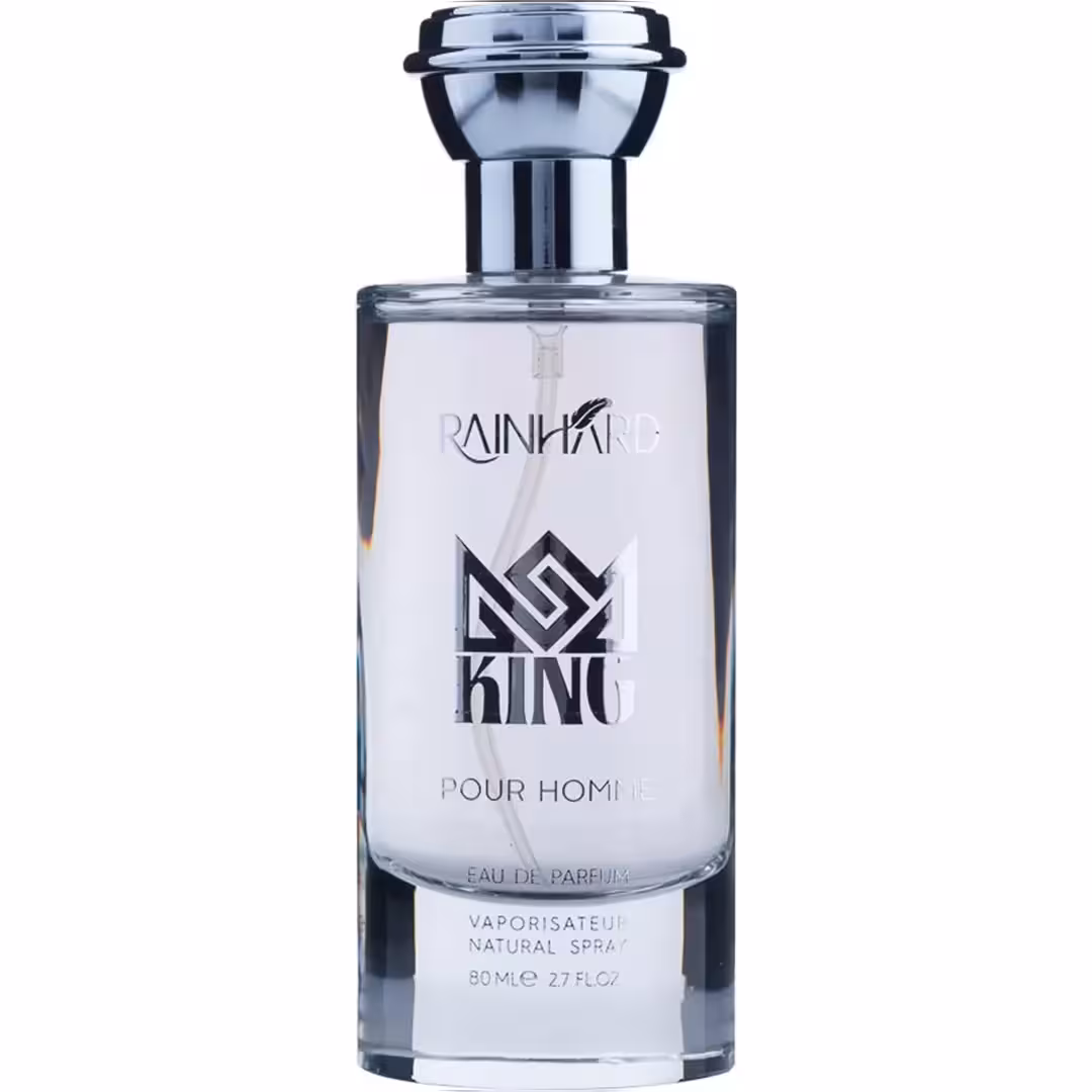 ادکلن مردانه رین هارد مدل کینگ RainHard KING حجم 80 میلی لیتر