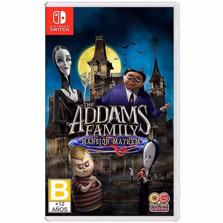 The Addams Family: Mansion Mayhem – Nintendo Switch – کارکرده