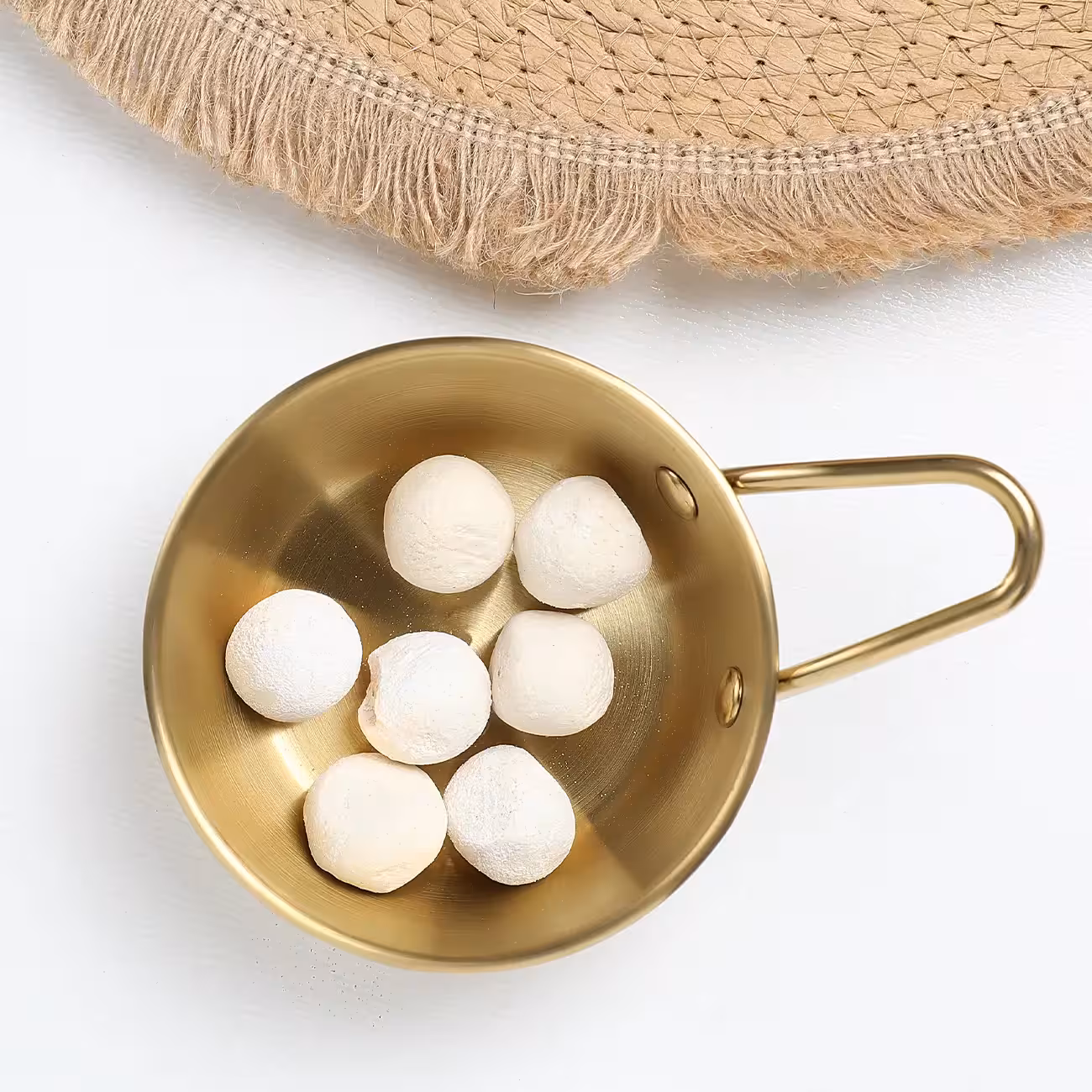 مزه خوری دسته دار طلایی – بزرگ، متوسط و کوچک