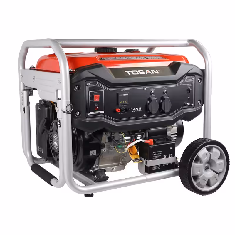 موتور برق بنزینی 5500 وات الکتریکی توسن مدل 1155GW