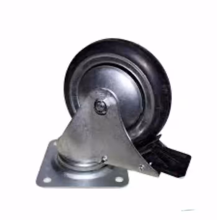 چرخ اصفهان رولبرینگی کفی ترمزدار سایز 200 ( در صورت سفارش عمده قیمت توافقی)