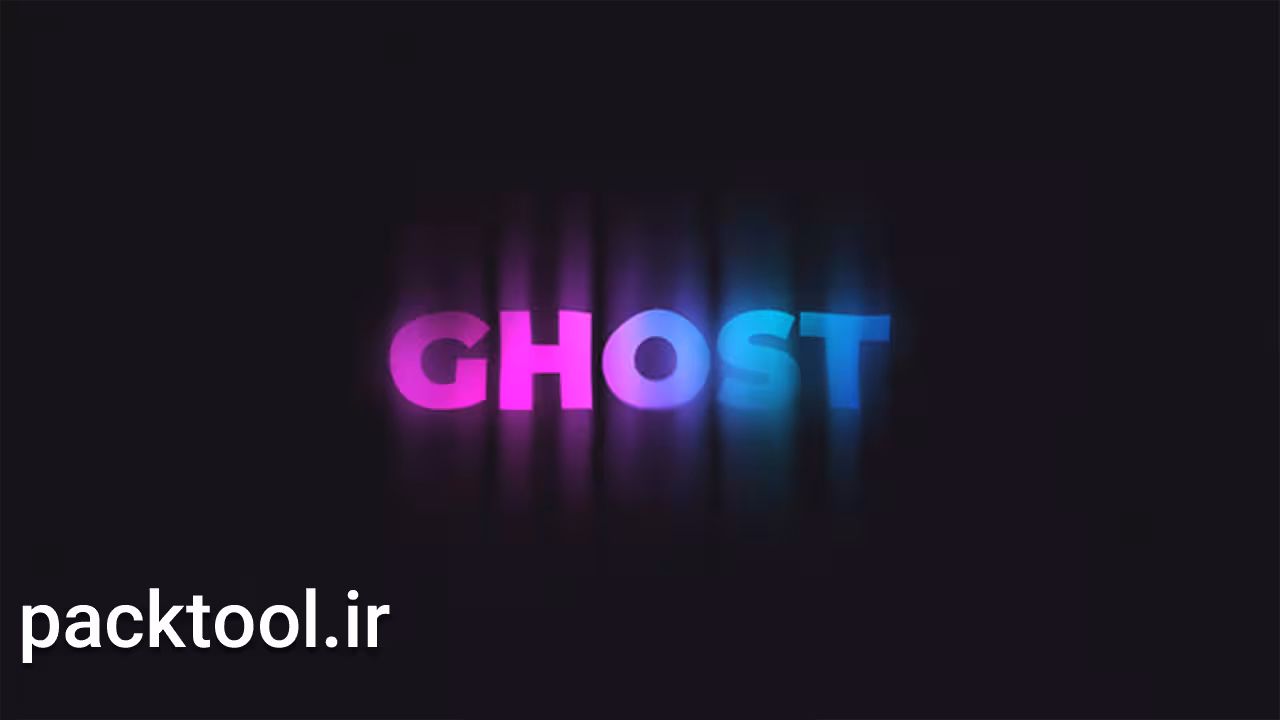 دانلود پروژه آماده پریمیر تیزر تبلیغاتی تایپوگرافی Ghost Promo - پک تول