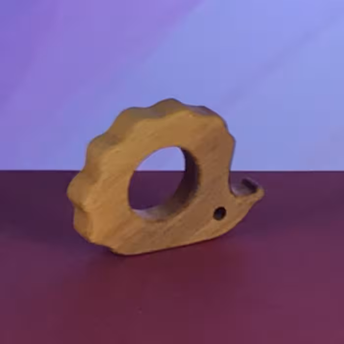 دندونی و نیش کش کاملا ارگانیک مدل جوجه تیغی