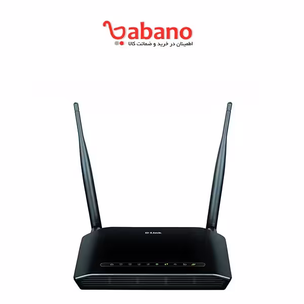 مودم ADSL2 Plus بی سیم D-LINK مدل DSL-2740U مشکی