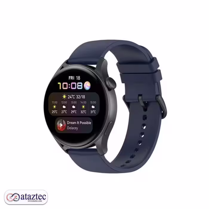 ساعت هوشمند آیجویر مدل DT3NEW | بلندگو و میکروفون داخلی | طراحی دایره‌ای، صفحه نمایش 1.5 اینچی HD
