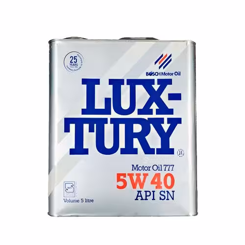 روغن موتور بوش مدل لاکچری SN حجم 5 لیتر (5w-40)