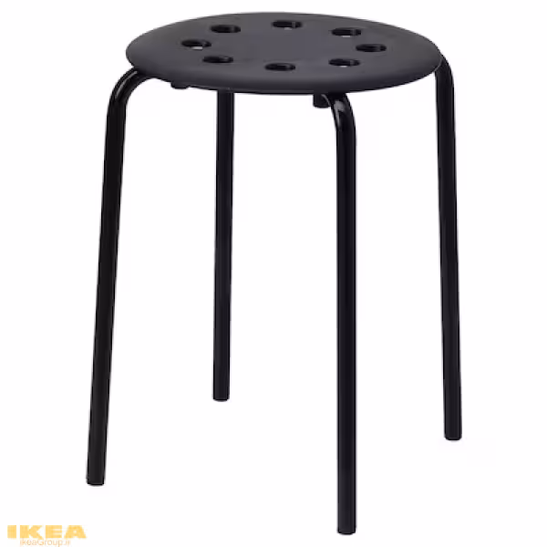 چهار پایه مشکی مدل MARIUS | برند ایکیا | ارسال 30 روز کاری