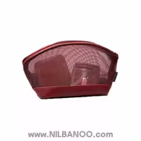 کیف آرایشی توری بونو مدل 6020 رنگ زرشکی