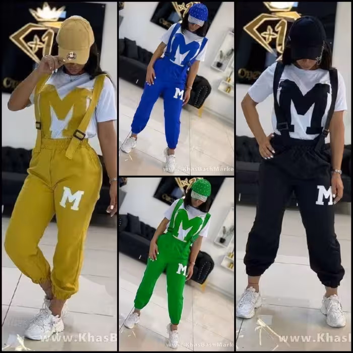 تیشرت شلوار ست بیلر جنس ویسکوز فلامنت نیل