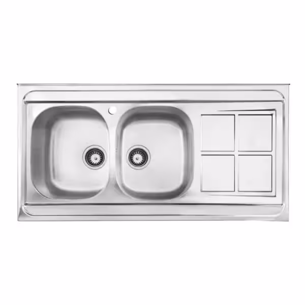 سینک ظرفشویی روکار 162 اخوان لگن راست