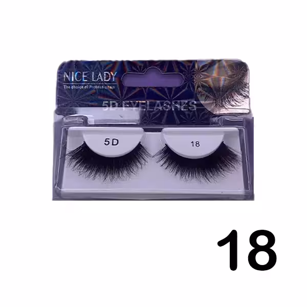 مژه 5 بعدی نایس لیدی شماره 18