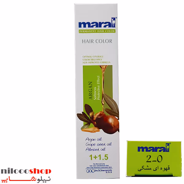 رنگ مو مارال شماره 0-2 حجم 100 میلی لیتر