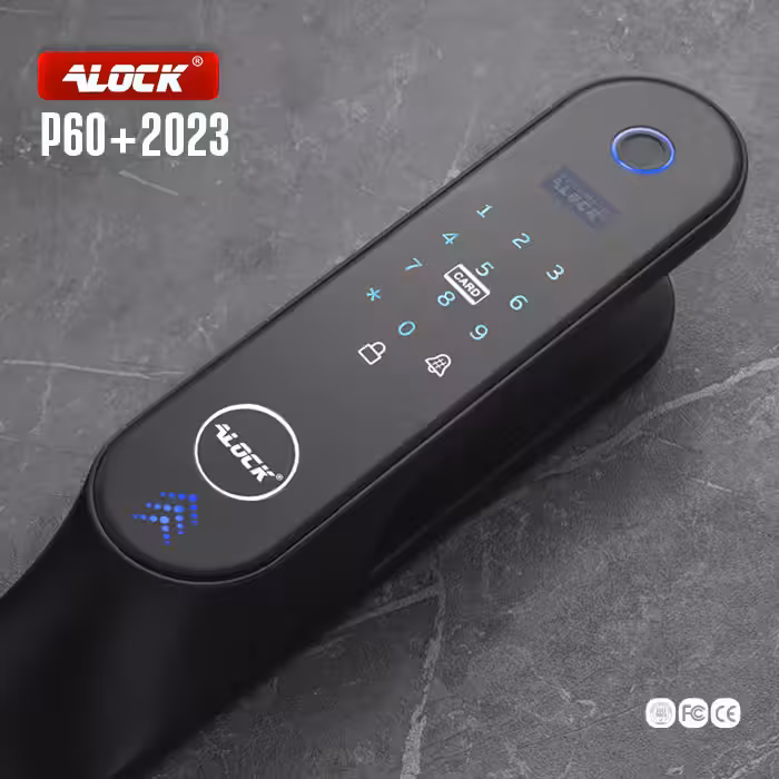 قفل اثر انگشتی دیجیتال ALOCK مدل 2023 P60  Black