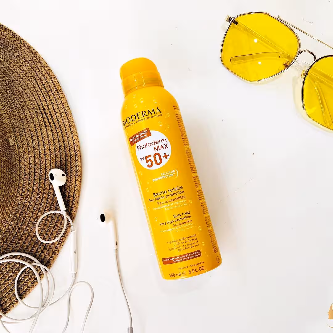 اسپری ضد افتاب ضدجوش صورت و بدن بایودرما  BIODERMA photoderm max Spf50