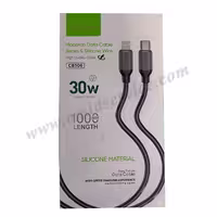 کابل شارژ تایپ سی به لایتنینگ آيفون برند BAVIN 30W مدل CB306