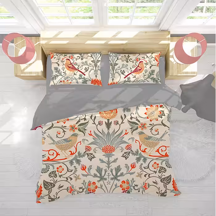 ست روتختی سنتی دو نفره دستیکور مدل Mod1335