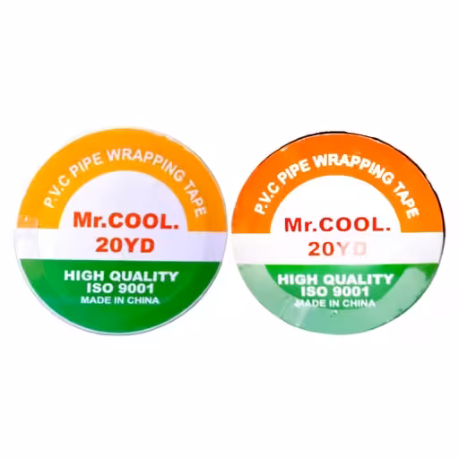 چسب نوار پرایمر مستر کول عرض 5 سانت – Mr.COOL P.V.C PIPE WRAPPING TAPE 20YARD