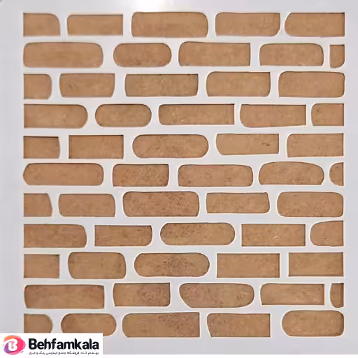 شابلون استنسیل 10*10 کد R049