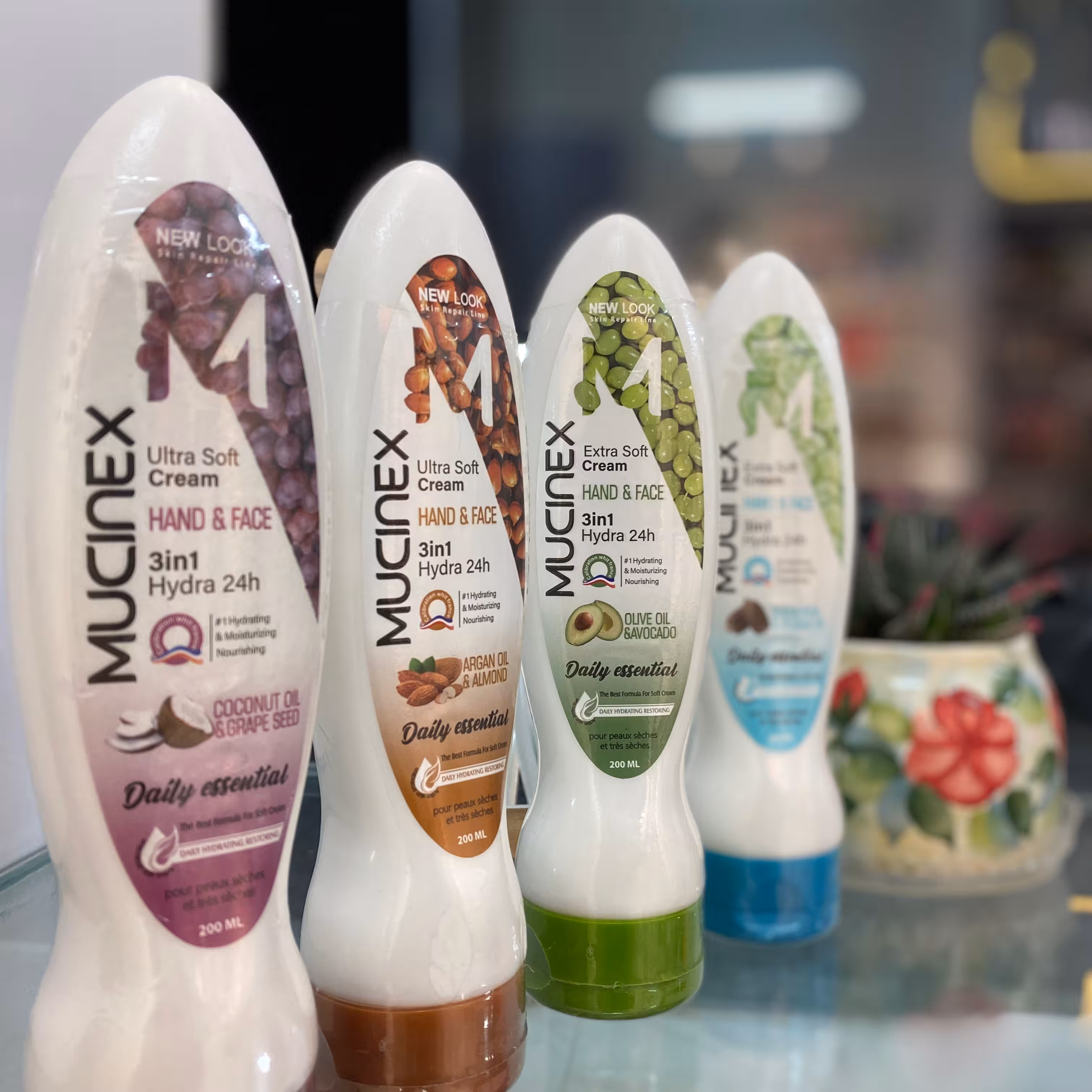 کرم های مرطوب کننده دست و صورت ماسینکس